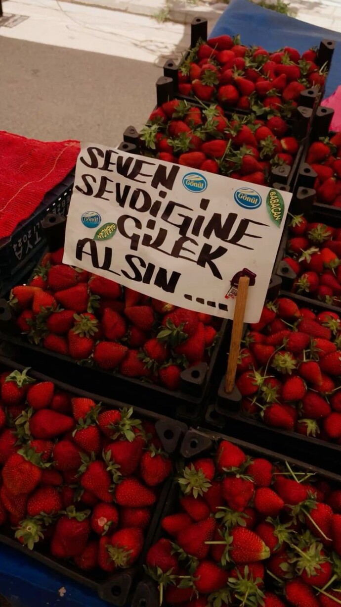 Çilek sever misiniz 🍓?