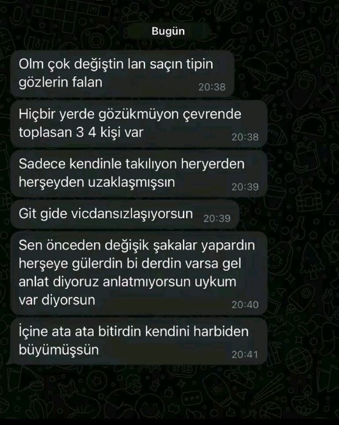 Sizi büyüten ne oldu?