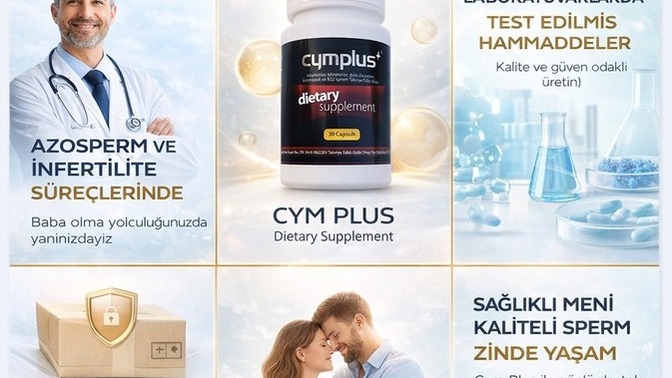 İnfertilite Günlüğüm: Tüp Bebek Öncesi Cym Plus Sperm Arttırıcı İlaç (1. Haftadan 16. Haftaya Adım Adım) ?