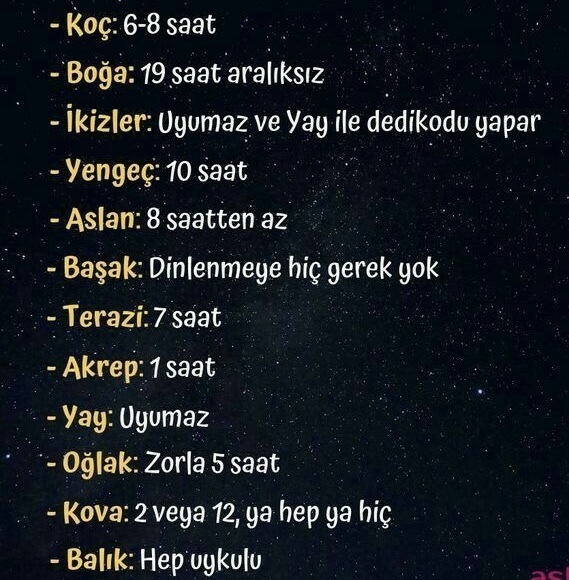 Burcunun kaç saat uykuya ihtiyacı varmış?