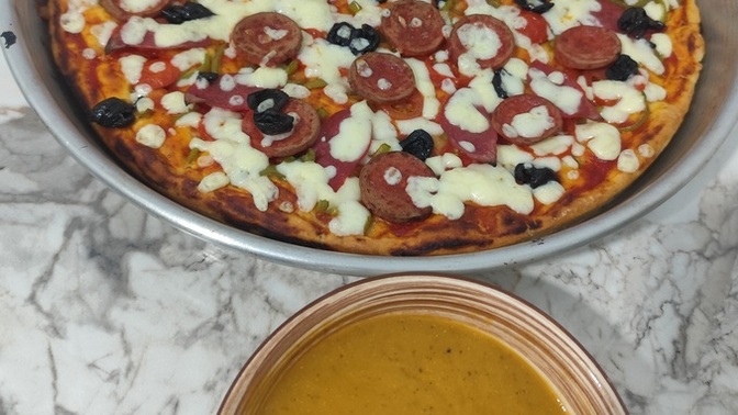 Yaptığım pizza ve çorba nasıl görünüyor, lezzet olarak yorumlar mısınız?
