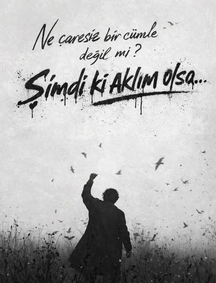 Şimdi ki aklım olsaydı dediniz mi hiç?