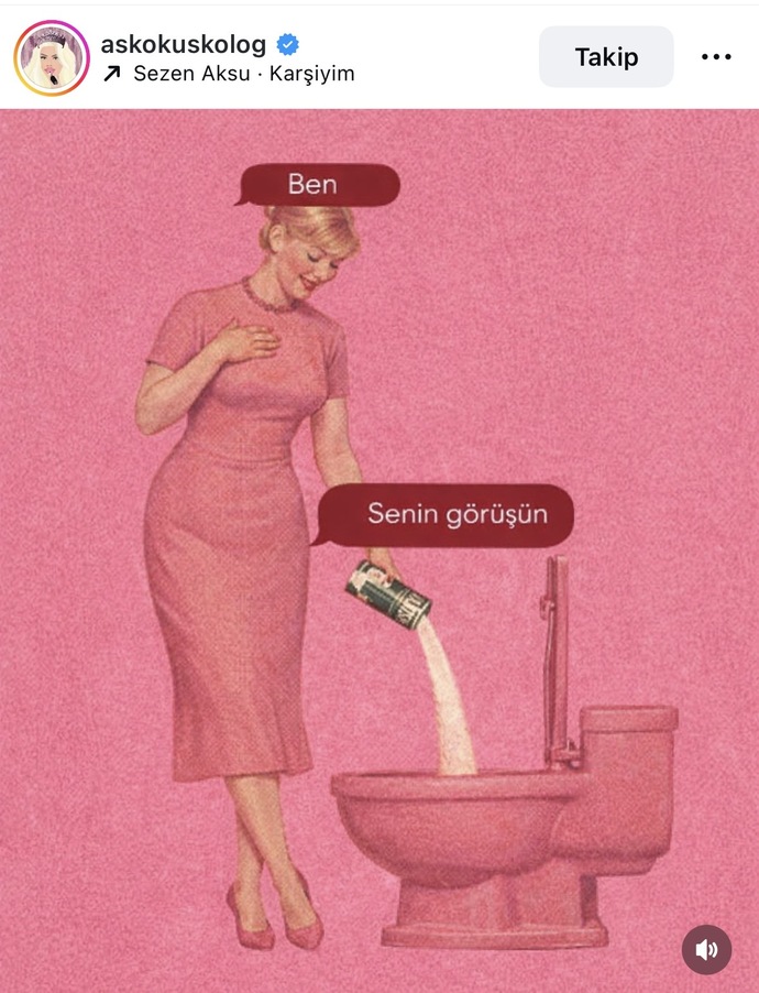 Kimin görüşlerini tuvalete atıp üstüne sifonu çekmek isterdiniz?