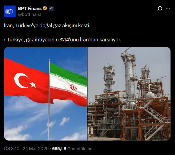 İran bize gelen doğalgazı kesti, şimdi Türkiye neden doğalgazı tek bir yerden almıyor anladınız mı?