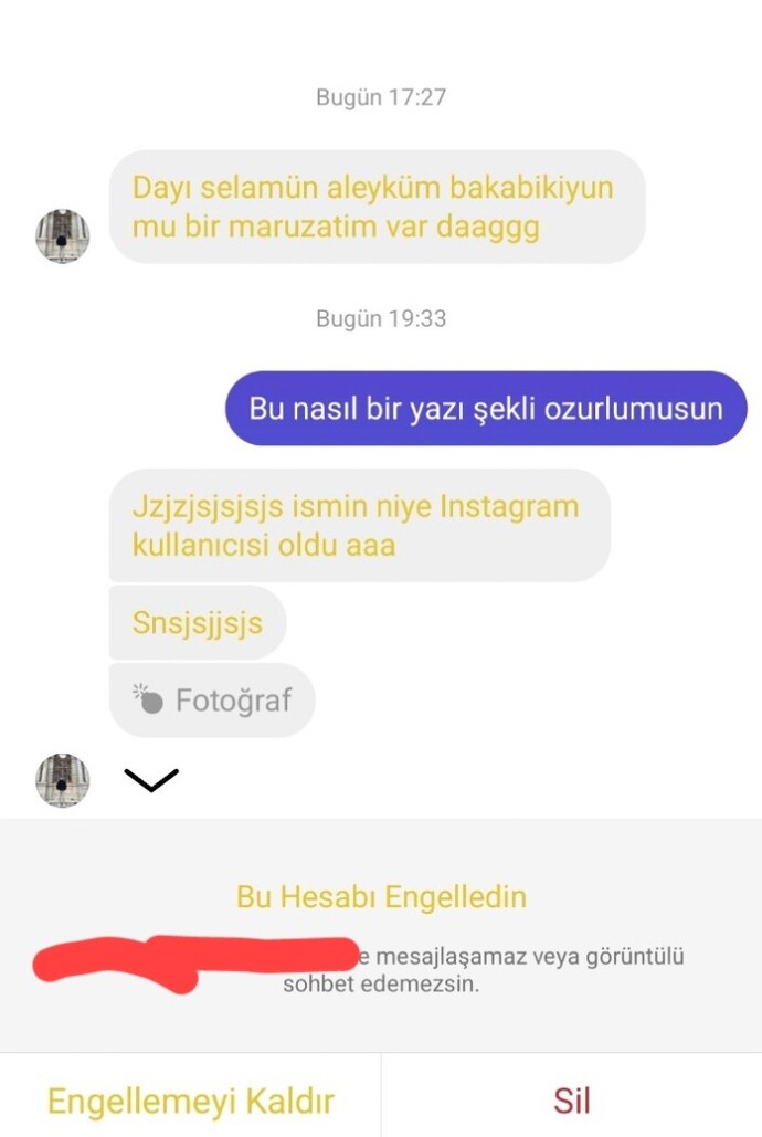 Bizim erkeklere tahammül suresi?