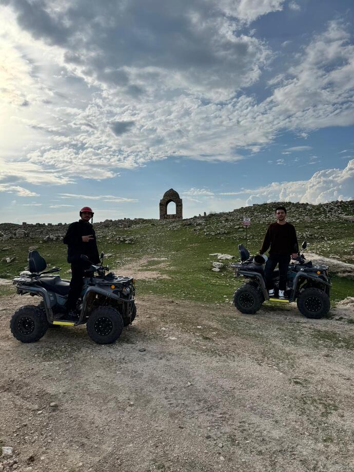 Hiç atv sürdünüz mü?
