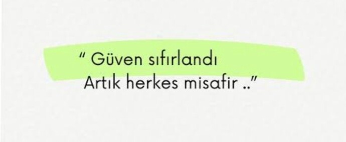 Güven kırıldıktan sonra sizde yeniden kurulabiliyor mu?