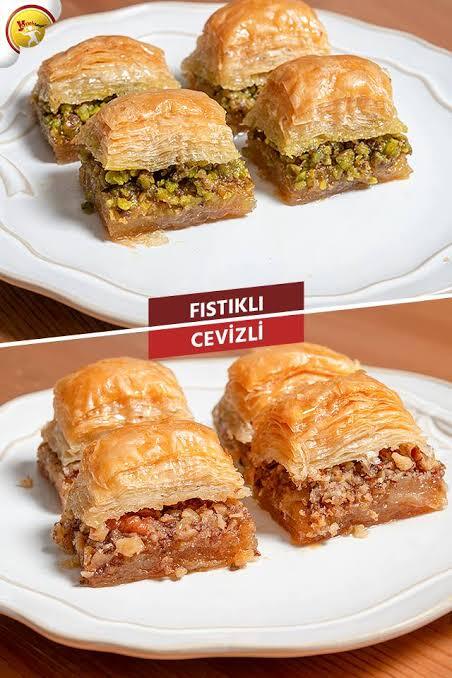 Fıstıklı baklava mı cevizli baklava mı?