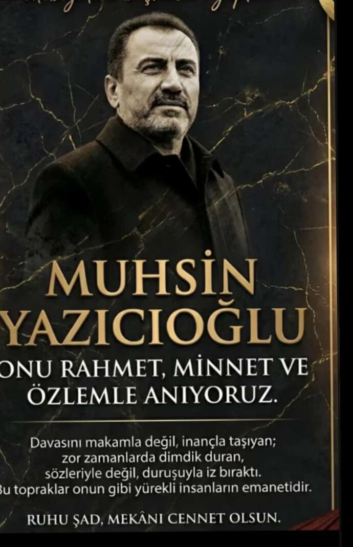 Rahmetli Muhsin Yazıcıoğlu hakkında ne düşünüyorsunuz, sizce nasıl bir liderdi?