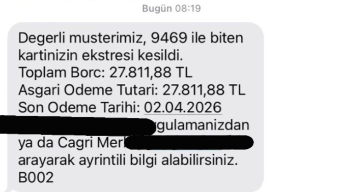 Benim kartımı kim kullandı çıksın ortaya ben böyle bi harcama yapmadım🤭😅?