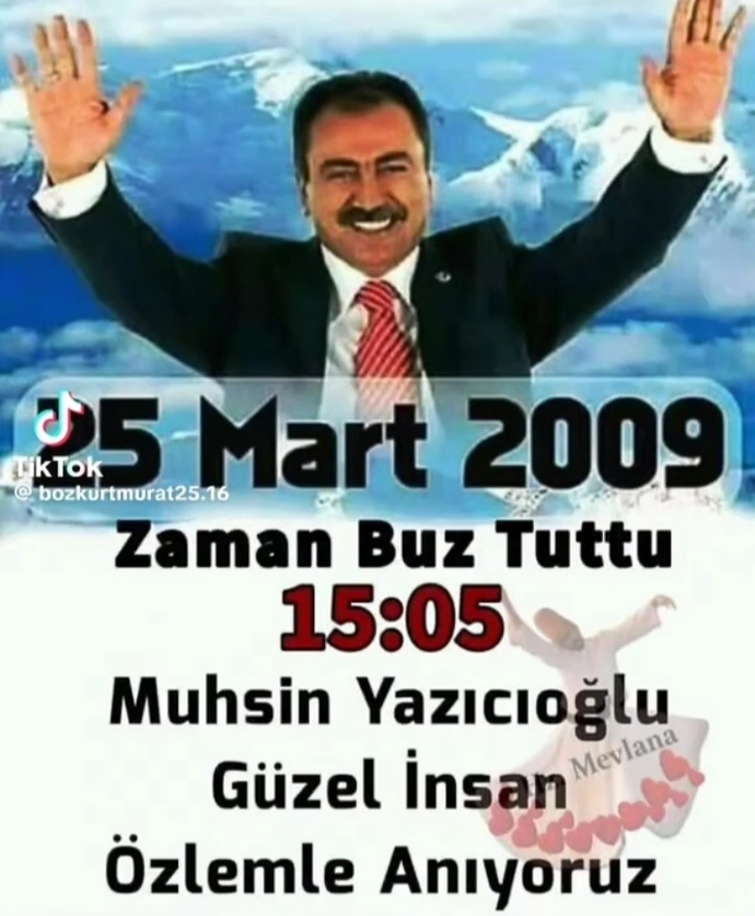 Bugün şehit lider rahmetli Muhsin Yazıcıoğlunun ölüm yıl dönümü, kendisini severmiydiniz?