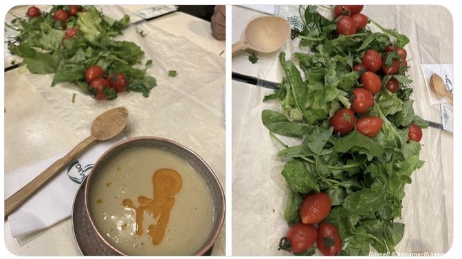 Çorbacının salata sunumunu nasıl buldunuz?