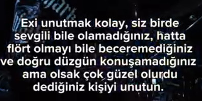 Exi unutmak mı daha zor yoksa ucu açık kalan belirsiz ilişkiyi mi unutmak daha zor?