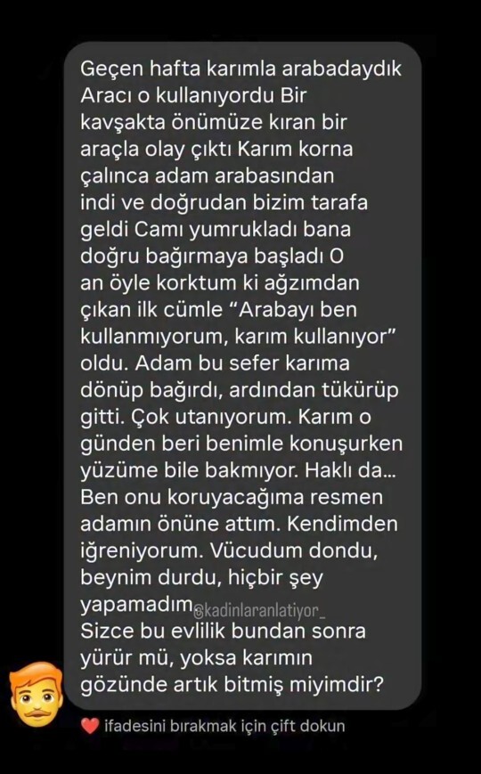 Böyle rezil bir olay yaşayıp erkekliğiniz yerle bir oldu mu, nasıl başa çıktınız?