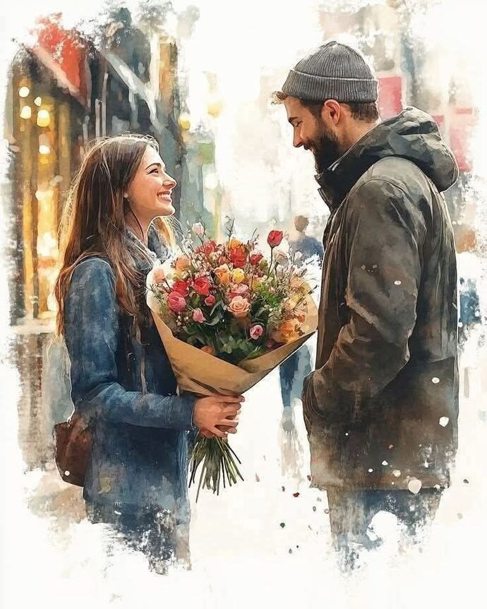 Seni mutlu eden şey sevgilin mi?