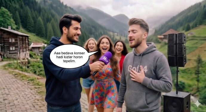 En son dinlediğin şarkıyı mor mikrofonda arkadaş söylemiş olsaydı, bu hangi şarkı olur du?