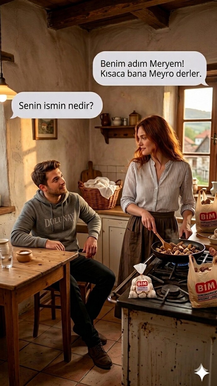 Bu akşam yediğin yemeği seninle yeseydim, ben ne yemiş olurdum?