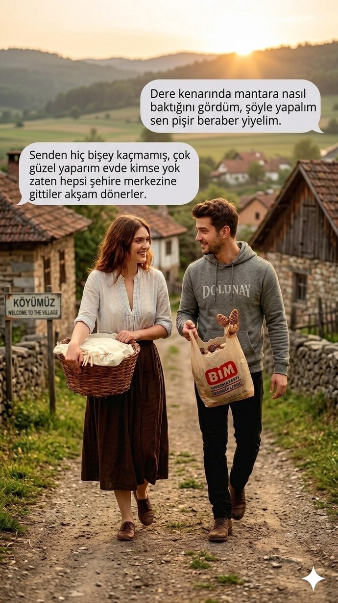 Bu akşam yediğin yemeği seninle yeseydim, ben ne yemiş olurdum?