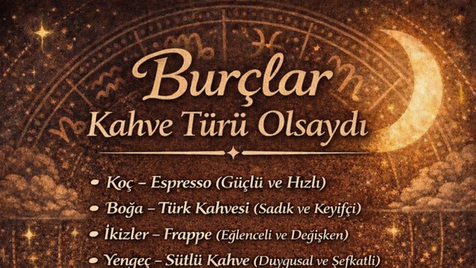 Burcuna göre kahve türü olsaydın hangisi olurdun?