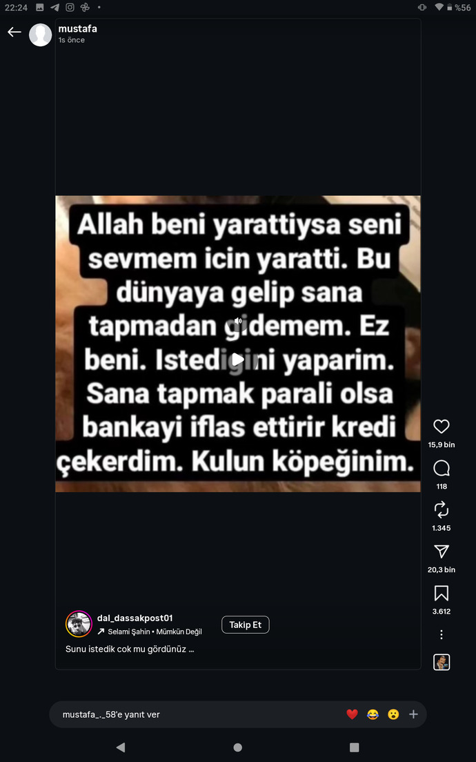 Bu kadar ilgi hoşunuza gider mi sizce abartı değil mi ya da ben doğru kişiden almadigim için mi öyle geliyor?