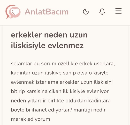Bu doğru mu erkekler, gerçekten böyle mi dusunuyorsunuz ve neden?