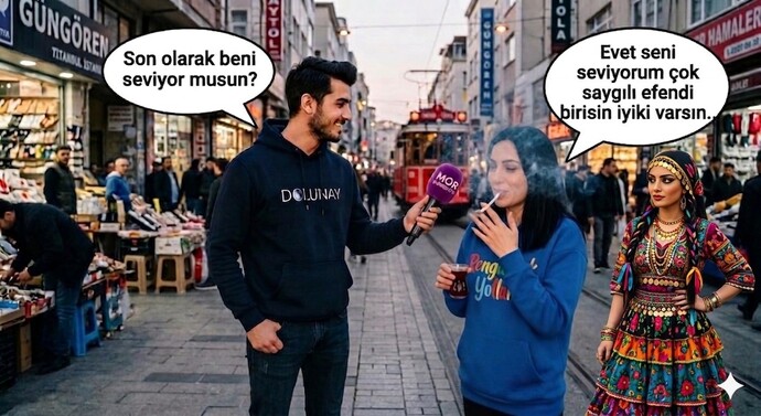 Şiir yazan mı erkek mi, mizahi yapan erkek mi ilgini çeker?