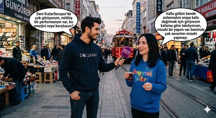 Şiir yazan mı erkek mi, mizahi yapan erkek mi ilgini çeker?