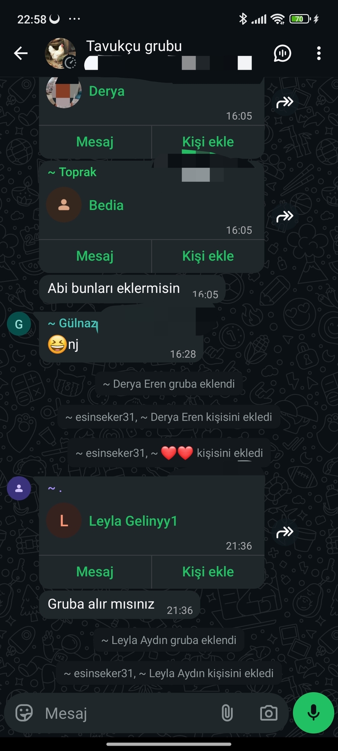 En son WhatsApp mesajının içeriği neydi, burada paylaşmaya cesaretin var mı?