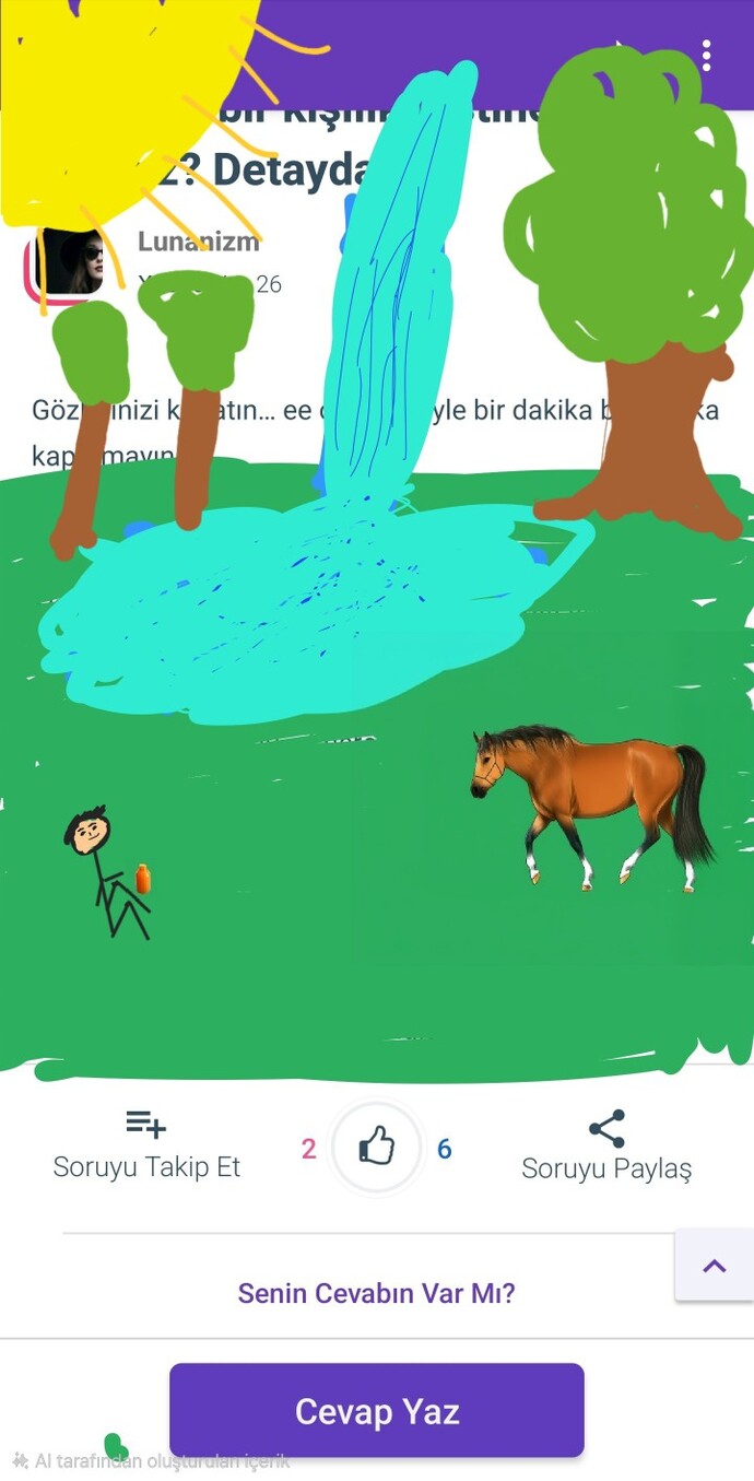 Küçücük bir kişilik testine var mısınız? Detayda?