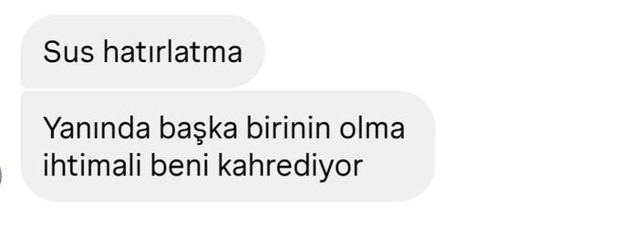 Böyle mesajlara ne tepki verilir?