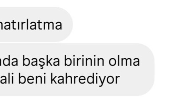 Böyle mesajlara ne tepki verilir?