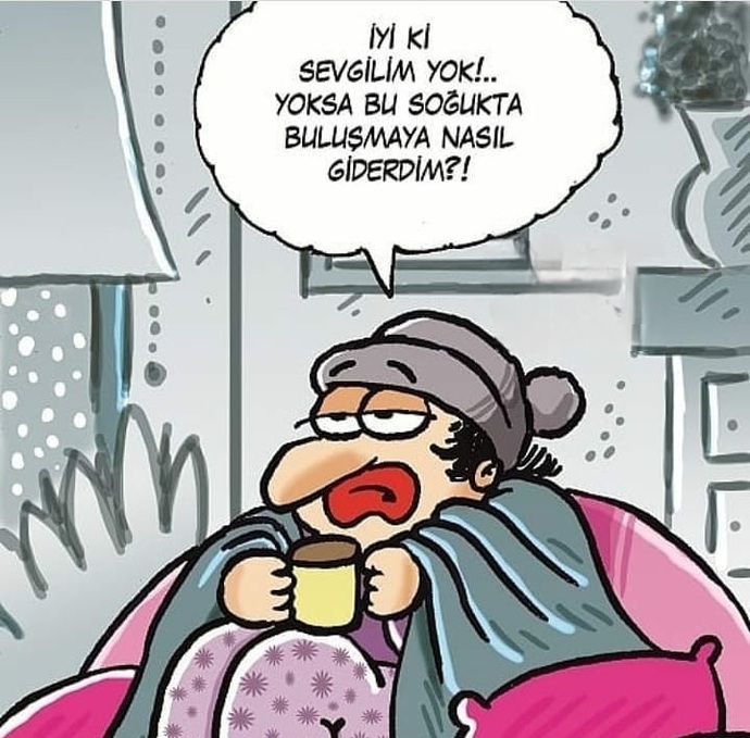 Havanın soğuk ve yağışlı olması, sevgiliyle buluşmaya engel midir?