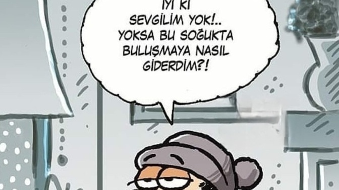 Havanın soğuk ve yağışlı olması, sevgiliyle buluşmaya engel midir?