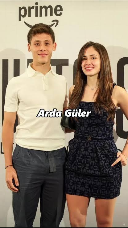 Arda Güler sevgilisi Duru Nayman sizce güzel mi?