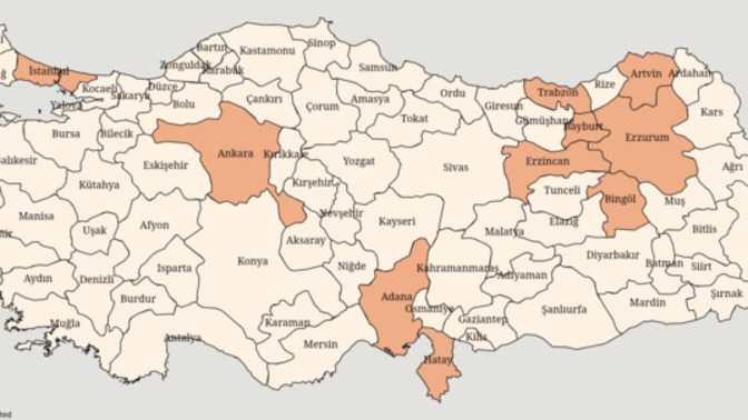Türkiye'de kaç il gördünüz?