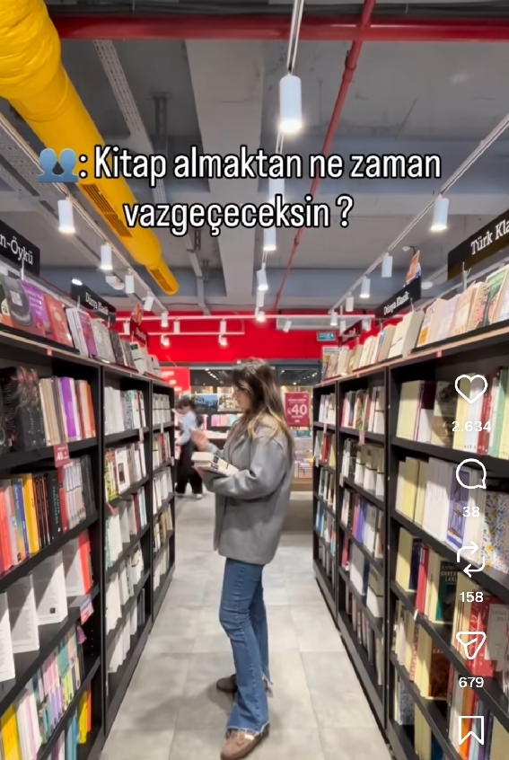 Kitap almaktan ne zaman vazgeçeceksin?