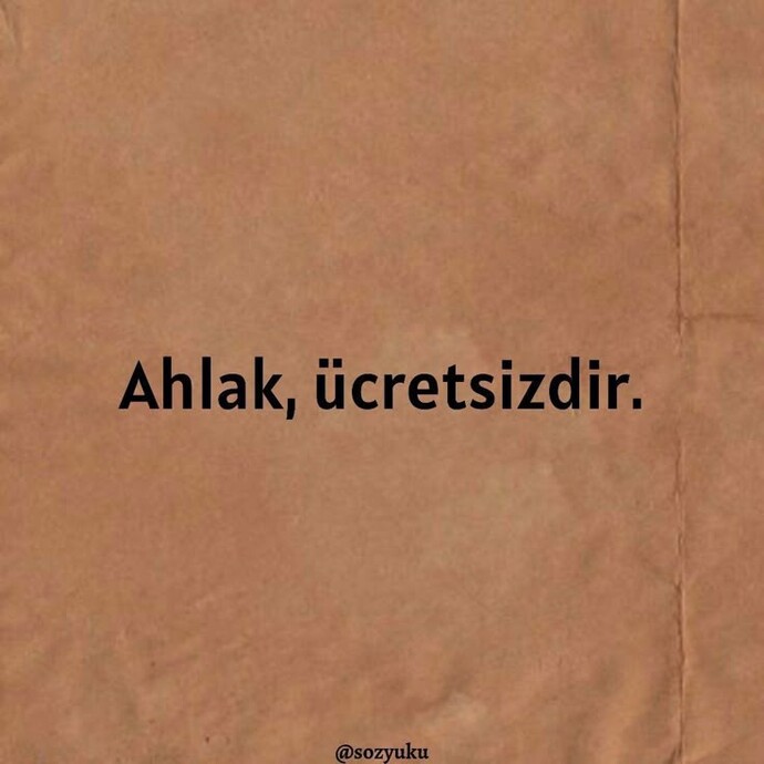 Sizce bugünkü ahlaki çöküşün asıl sorumluları kimler, neden onlar?
