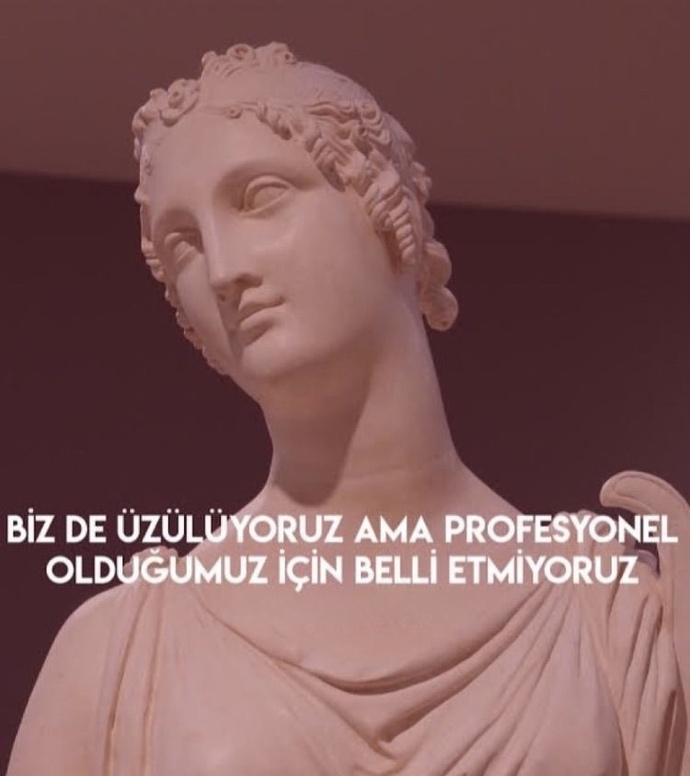 Üzüntünüzü belli ediyor musunuz yoksa sadece içiniz mi kan alıyor?
