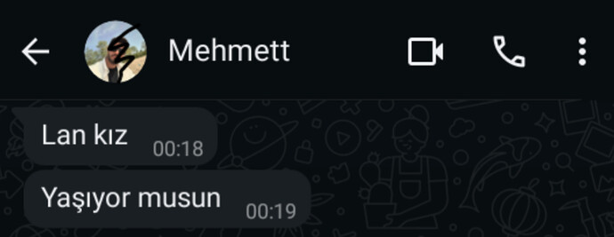 Neyse biz ona böyle alıştık ajsjsj