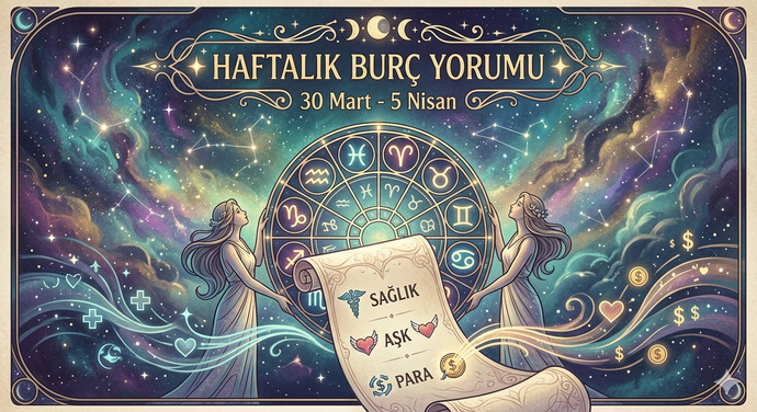 Bu hafta sizi neler bekliyor burç yorumunu öğrenmek için burçunu yaz sağlık, aşk, para?