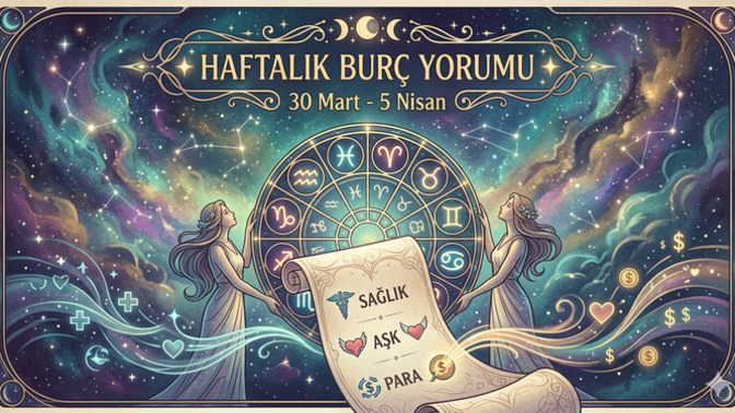 Bu hafta sizi neler bekliyor burç yorumunu öğrenmek için burçunu yaz "sağlık, aşk, para"?