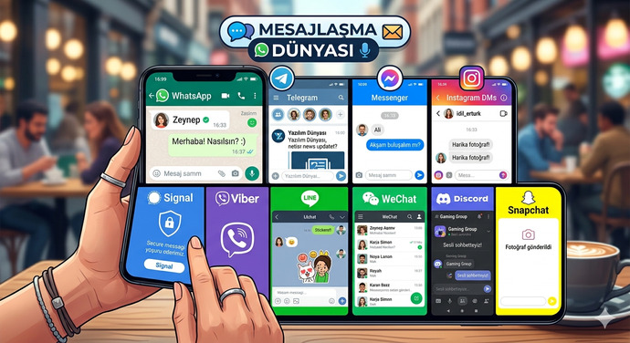 Siteden Tanıştığınız birisiyle Hangi uygulamada flört ediyorsunuz?