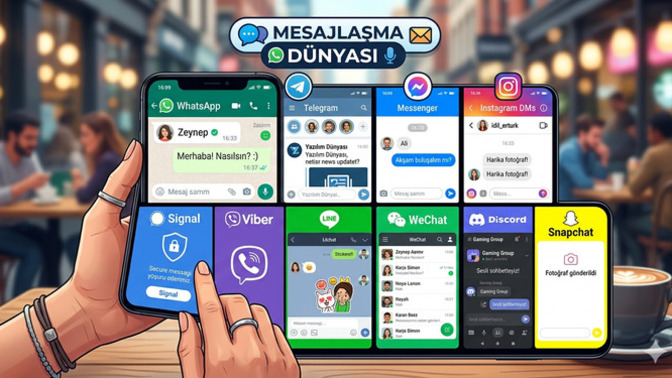Siteden Tanıştığınız birisiyle Hangi uygulamada flört ediyorsunuz?