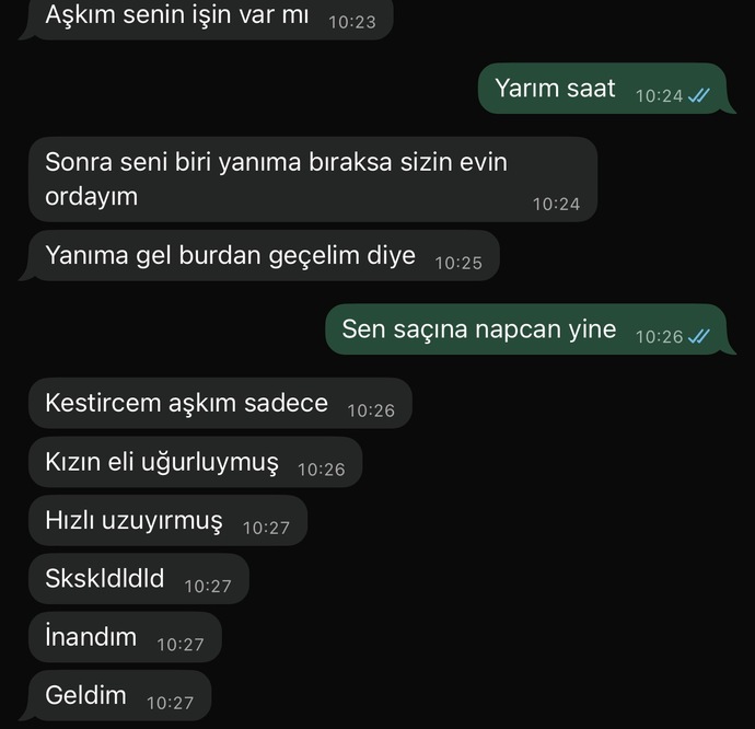 Erkek arkadaşınız kadın kuaföre gidebilir mi?
