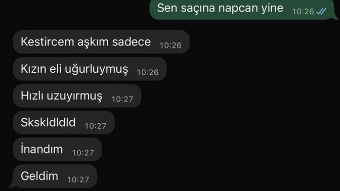 Erkek arkadaşınız kadın kuaföre gidebilir mi?