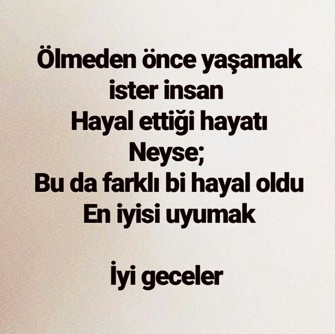 Hayal ettiğiniz hayatı yaşıyor musunuz?