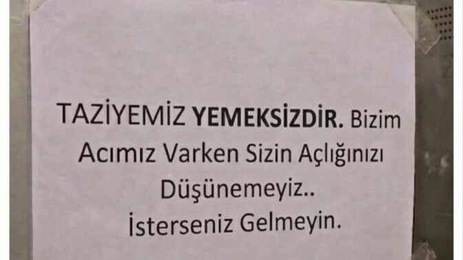 Cenaze evinde yemek ikramı niye bu kadar beklenti haline geldi, mantığı ne?