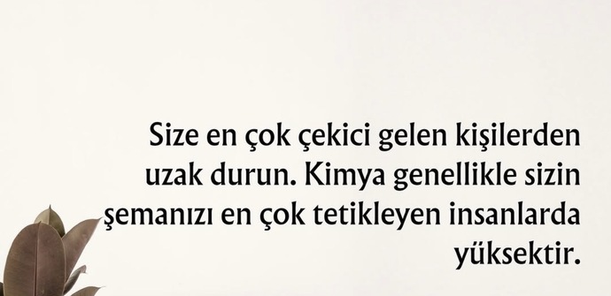 Size çekici gelen birine denk gelince nelere dikkat ediyor sunuz?