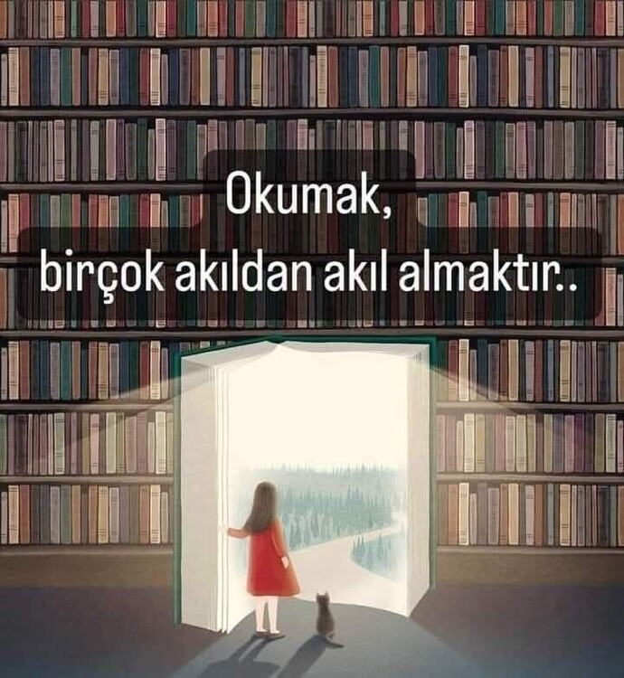 Kütüphaneler haftasındayız! Evinizde kütüphane var mı? Hiç kütüphaneye gittiniz mi?