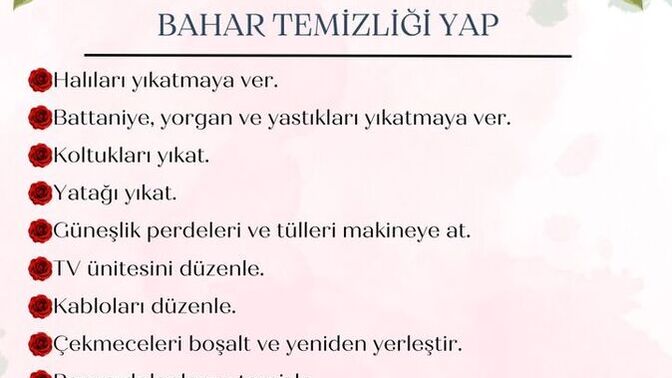 Bahar temizliği ne zaman yapılır, şimdiden baştan sona temizlik yapsam olur mu?